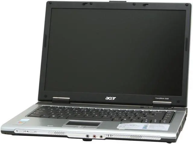 Alt view image 2 of 13 - Acer TravelMate 14.1" Intel Celeron M 380 256MB Memory DDR2 400 Windows XP Home LX.TB205.114