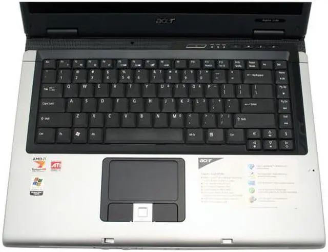 Alt view image 4 of 13 - Acer Laptop Aspire AMD Turion 64 X2 TL-50 1GB Memory 120GB HDD ATI Radeon Xpress 1100 IGP 15.4" Windows XP Professional AS5102WLMi