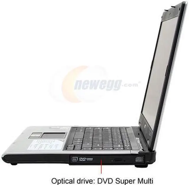 Alt view image 7 of 13 - Acer Laptop Aspire AMD Turion 64 X2 TL-50 1GB Memory 120GB HDD ATI Radeon Xpress 1100 IGP 15.4" Windows XP Professional AS5102WLMi