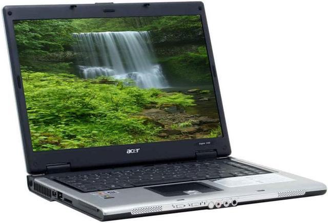 Acer Laptop Aspire AMD Turion 64 X2 TL 50 1.60GHz 512MB Memory 100GB HDD ATI Radeon Xpress 1100 IGP 15.4