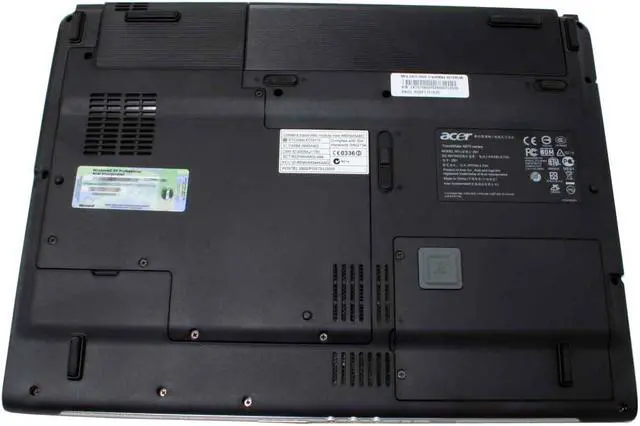 Alt view image 11 of 15 - Acer Laptop TravelMate Intel Core Duo T2500 2GB Memory 120GB HDD ATI Mobility Radeon X1600 15.4" Windows XP Professional TM4674WLMi-ATI X1600