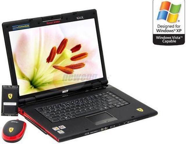 Acer Laptop Ferrari AMD Turion 64 X2 TL 60 2.00GHz 2GB Memory