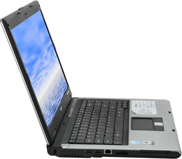 Alt view image 6 of 13 - Acer Laptop Aspire Intel Celeron M 420 512MB Memory 60GB HDD Intel GMA 950 15.4" Windows XP Media Center AS3690-2196
