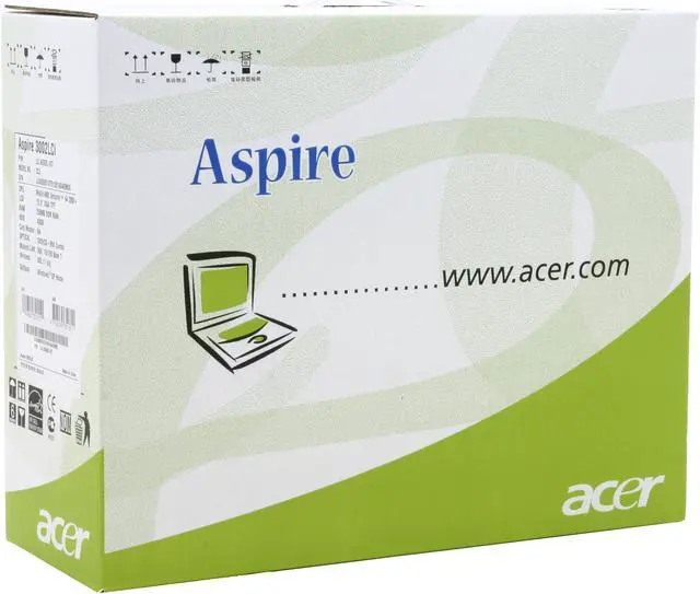 Alt view image 12 of 12 - Acer Laptop Aspire 3500 Intel Celeron M 360 512MB Memory 60GB HDD SiS Mirage 15.4" Windows XP Home AS3502WLCI