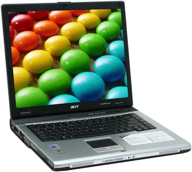 Main image of Acer Laptop TravelMate Intel Pentium M 760 1GB Memory 100GB HDD Intel GMA 900 15.0" Windows XP Professional TM4654LMi