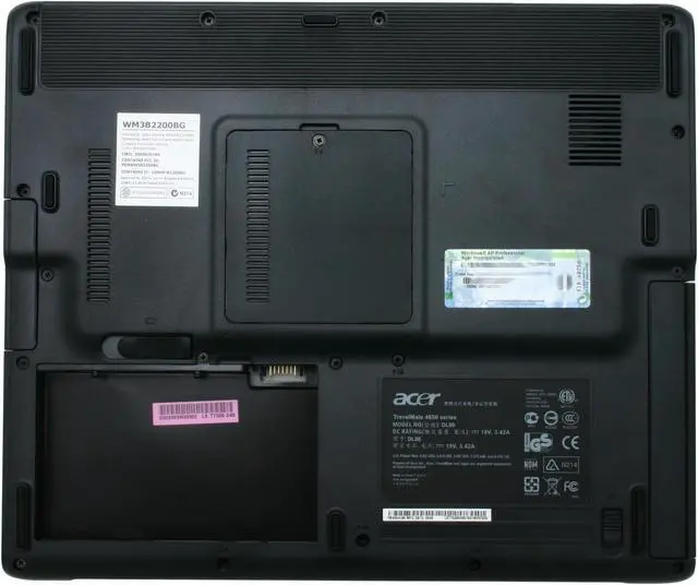 Alt view image 10 of 12 - Acer Laptop TravelMate Intel Pentium M 760 1GB Memory 100GB HDD Intel GMA 900 15.0" Windows XP Professional TM4654LMi
