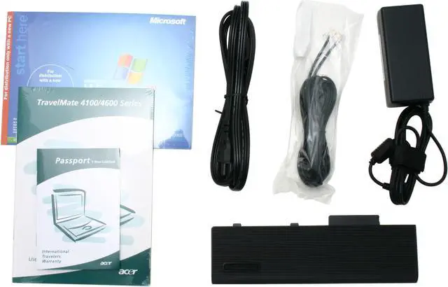 Alt view image 10 of 11 - Acer Laptop TravelMate Intel Pentium M 730 512MB Memory 60GB HDD Intel GMA 900 15.4" Windows XP Professional 4101WLMi