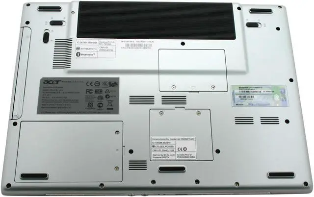 Alt view image 9 of 12 - Acer Laptop TravelMate Intel Pentium M 760 1GB Memory 100GB HDD ATI Mobility Radeon X700 15.4" Windows XP Professional TM8104AWLMi