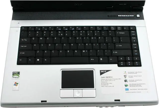 Alt view image 8 of 16 - Acer Aspire 15.4" 3000+ 256MB Memory DDR333 Windows XP Home LX.A5505.591