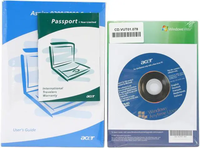 Alt view image 13 of 14 - Acer Aspire 17.0" AMD Turion 64 X2 TL-50 1GB Memory Windows Vista Home Premium LX.AWR0X.053