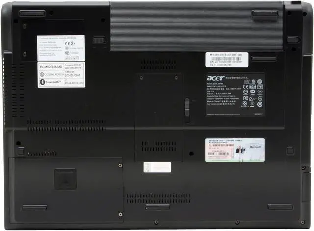 Alt view image 11 of 17 - Acer Laptop Ferrari AMD Turion 64 X2 TL-60 2GB Memory 160GB HDD ATI Mobility Radeon X1600 15.4" Windows Vista Ultimate 5000-5832