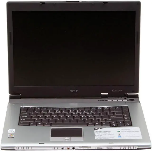 Alt view image 3 of 13 - Acer Laptop TravelMate Intel Core Solo T1350 512MB Memory 100GB HDD Intel GMA 950 15.4" Windows XP Professional TM4220AWLMi