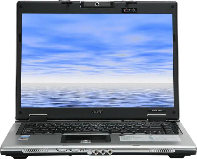 Alt view image 8 of 16 - Acer Laptop Aspire Intel Celeron M 420 512MB Memory 80GB HDD Intel GMA 950 15.4" Windows Vista Home Basic AS3690-2710