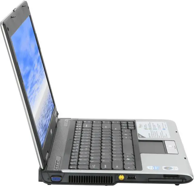 Alt view image 6 of 14 - Acer Laptop Aspire Intel Pentium T2060 1GB Memory 80GB HDD Intel GMA 950 14.1" Windows Vista Home Premium AS5570-2609
