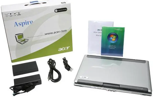 Alt view image 14 of 14 - Acer Laptop Aspire Intel Core 2 Duo T5200 1GB Memory 160GB HDD Intel GMA 950 15.4" Windows Vista Home Premium AS5630-6951