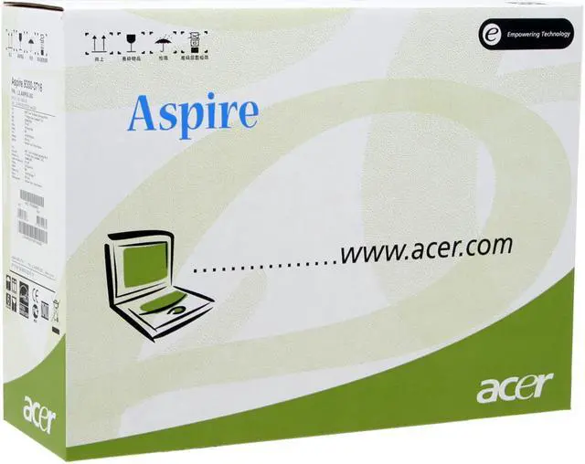 Alt view image 14 of 14 - Acer Laptop Aspire AMD Turion 64 MK-36 1GB Memory 120GB HDD NVIDIA GeForce Go 6100 17.0" Windows Vista Home Premium AS9300-3716