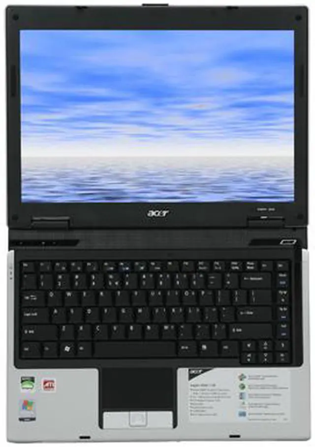 Alt view image 13 of 14 - Acer Laptop Aspire 3500+ 512MB Memory 80GB HDD ATI Radeon Xpress 1100 IGP 14.1" Windows Vista Home Basic AS3050-1150