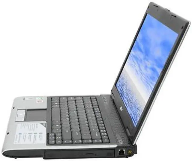 Alt view image 2 of 14 - Acer Laptop Aspire 3500+ 512MB Memory 80GB HDD ATI Radeon Xpress 1100 IGP 14.1" Windows Vista Home Basic AS3050-1150