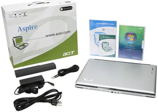 Alt view image 14 of 14 - Acer Laptop Aspire 3500+ 512MB Memory 80GB HDD ATI Radeon Xpress 1100 IGP 14.1" Windows Vista Home Basic AS3050-1150