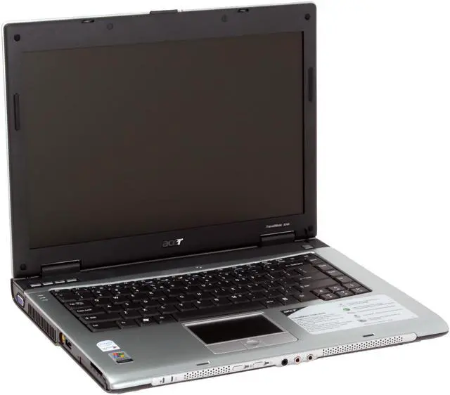 Alt view image 2 of 13 - Acer Laptop TravelMate Intel Core Duo T2250 1GB Memory 80GB HDD Intel GMA 950 14.1" Windows XP Professional TM3260-4450