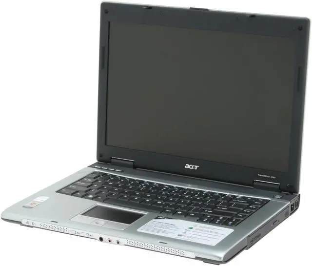 Alt view image 3 of 13 - Acer Laptop TravelMate Intel Core Duo T2250 1GB Memory 80GB HDD Intel GMA 950 14.1" Windows XP Professional TM3260-4450