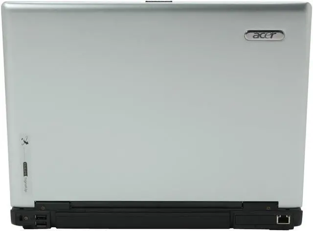 Alt view image 8 of 15 - Acer Laptop TravelMate Intel Celeron M 520 1GB Memory 80GB HDD Intel GMA 950 14.1" Windows Vista Home Basic TM2480-2196