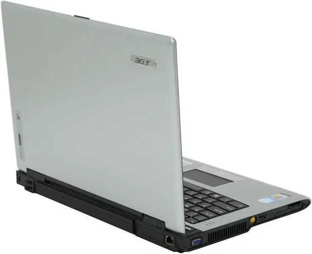 Alt view image 9 of 15 - Acer Laptop TravelMate Intel Celeron M 520 1GB Memory 80GB HDD Intel GMA 950 14.1" Windows Vista Home Basic TM2480-2196