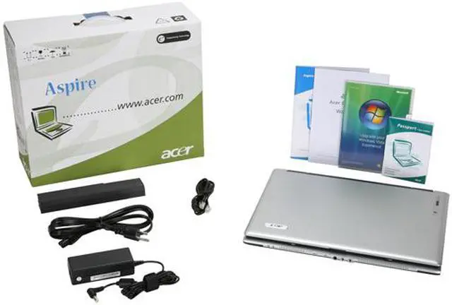 Alt view image 14 of 14 - Acer Laptop Aspire Intel Pentium T2080 1GB Memory 160GB HDD Intel GMA 950 14.1" Windows Vista Home Premium AS5570-2067
