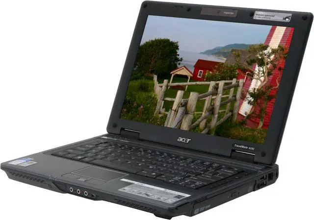 Main image of Acer Laptop TravelMate Intel Core 2 Duo T7300 1GB Memory 120GB HDD Intel GMA X3100 12.1" Windows XP Professional TM6292-6700