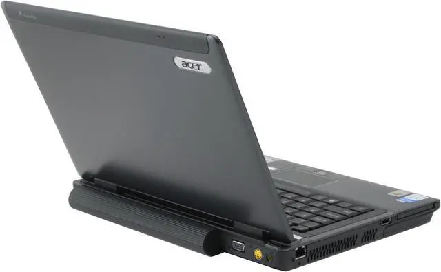 Alt view image 5 of 14 - Acer Laptop TravelMate Intel Core 2 Duo T7300 1GB Memory 120GB HDD Intel GMA X3100 12.1" Windows XP Professional TM6292-6700