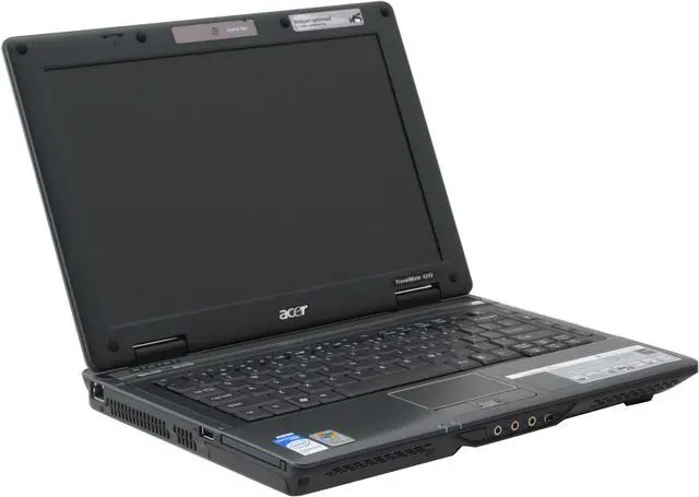 Alt view image 7 of 14 - Acer Laptop TravelMate Intel Core 2 Duo T7300 1GB Memory 120GB HDD Intel GMA X3100 12.1" Windows XP Professional TM6292-6700
