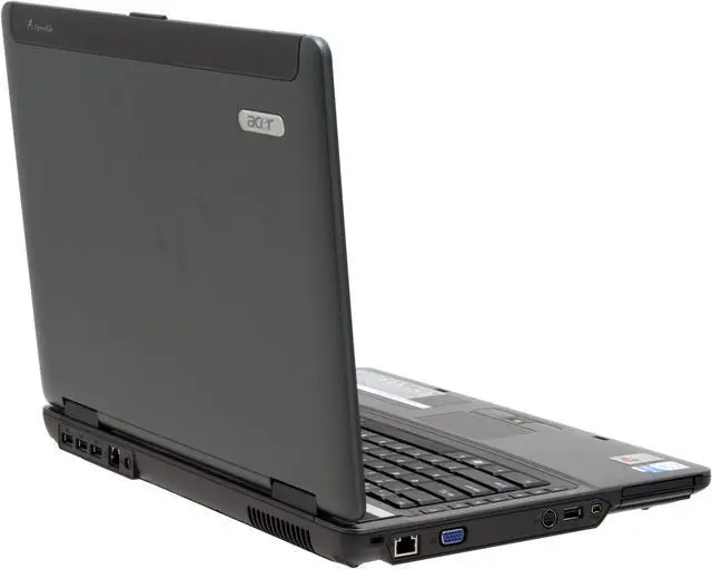 Alt view image 7 of 14 - Acer Laptop TravelMate Intel Core 2 Duo T7100 1GB Memory 120GB HDD Intel GMA X3100 15.4" Windows XP Professional TM5720-6722