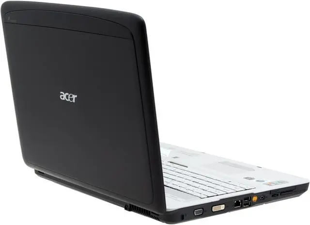 Alt view image 8 of 15 - Acer Laptop Aspire AMD Turion 64 X2 TL-58 2GB Memory 160GB HDD NVIDIA GeForce 8400M G 17.0" Windows Vista Home Premium AS7520-5311