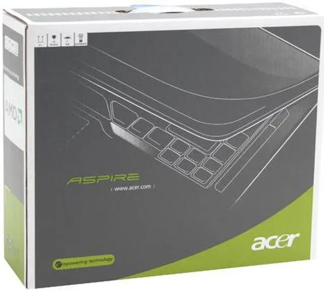 Alt view image 15 of 15 - Acer Aspire 15.4" AMD Turion 64 X2 TL-58 2GB Memory DDR2 667 Windows Vista Home Premium LX.AK40X.196