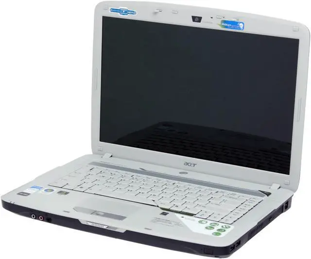 Alt view image 2 of 15 - Acer Laptop Aspire Intel Core 2 Duo T5250 1GB Memory 250GB HDD NVIDIA GeForce 8400M GS 15.4" Windows Vista Home Premium AS5720-6113