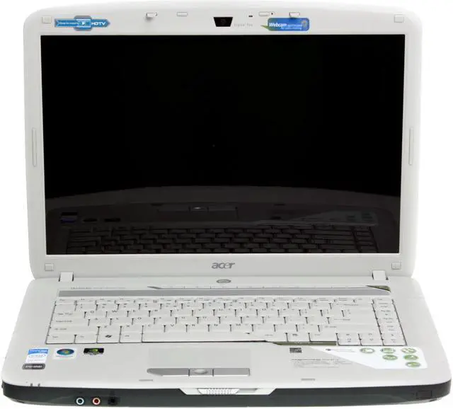 Alt view image 3 of 15 - Acer Laptop Aspire Intel Core 2 Duo T5250 1GB Memory 250GB HDD NVIDIA GeForce 8400M GS 15.4" Windows Vista Home Premium AS5720-6113
