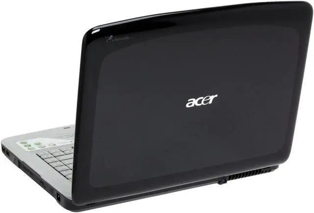 Alt view image 6 of 15 - Acer Laptop Aspire Intel Core 2 Duo T5250 1GB Memory 250GB HDD NVIDIA GeForce 8400M GS 15.4" Windows Vista Home Premium AS5720-6113