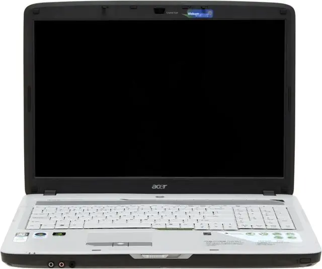 Alt view image 2 of 15 - Acer Laptop Aspire AMD Athlon 64 X2 TK-55 1GB Memory 120GB HDD NVIDIA GeForce 7000M 17.0" Windows Vista Home Premium AS7520-5971