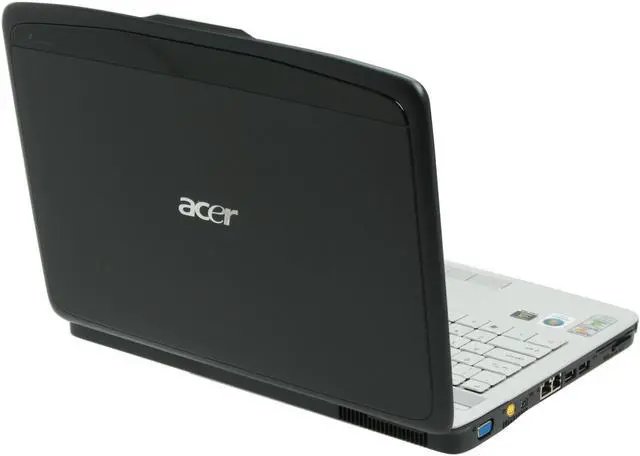 Alt view image 5 of 16 - Acer Laptop Aspire AMD Turion 64 X2 TL-52 1GB Memory 120GB HDD NVIDIA GeForce 7000M 14.1" Windows Vista Home Premium AS4520-5582