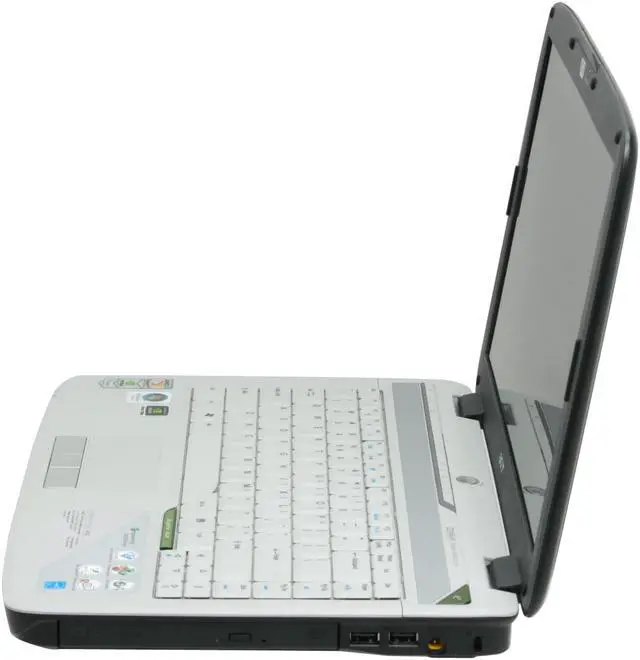 Alt view image 8 of 16 - Acer Laptop Aspire AMD Turion 64 X2 TL-52 1GB Memory 120GB HDD NVIDIA GeForce 7000M 14.1" Windows Vista Home Premium AS4520-5582