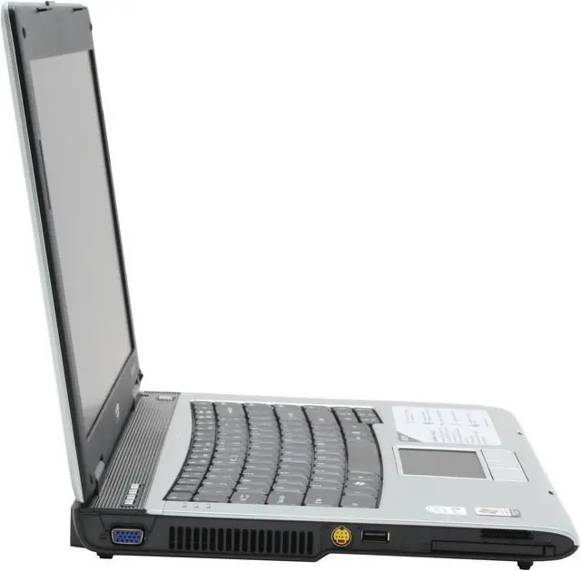Alt view image 4 of 14 - Acer Laptop TravelMate Intel Core 2 Duo T5600 1GB Memory 120GB HDD Intel GMA 950 14.1" Windows XP Professional TM3270-6637
