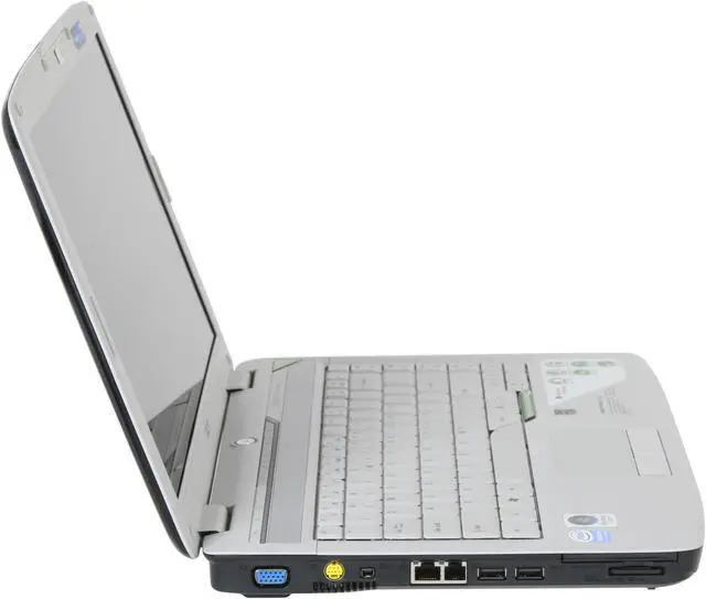 Alt view image 6 of 14 - Acer Laptop Aspire Intel Pentium T2330 1GB Memory 160GB HDD Intel GMA X3100 14.1" Windows Vista Home Premium AS4720-4721