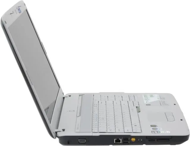 Alt view image 6 of 14 - Acer Laptop Aspire AMD Athlon 64 X2 TK-55 1GB Memory 160GB HDD NVIDIA GeForce 7000M 17.0" Windows Vista Home Premium AS7520-5757