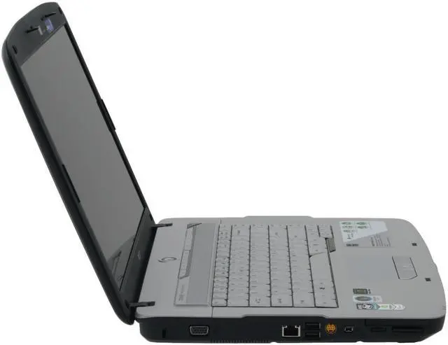 Alt view image 6 of 14 - Acer Laptop Aspire AMD Athlon 64 X2 TK-57 3GB Memory 160GB HDD NVIDIA GeForce 7000M 15.4" Windows Vista Home Premium AS5520-5891