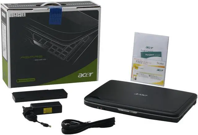 Alt view image 14 of 14 - Acer Laptop Aspire AMD Athlon 64 X2 TK-57 3GB Memory 160GB HDD NVIDIA GeForce 7000M 15.4" Windows Vista Home Premium AS5520-5891