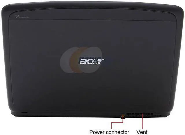 Alt view image 4 of 14 - Acer Laptop Aspire Intel Celeron 550 1GB Memory 120GB HDD Intel GMA X3100 15.4" Windows Vista Home Basic AS5315-2808