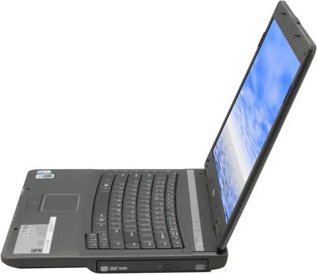 Alt view image 2 of 14 - Acer Laptop Extensa Intel Pentium T2370 1GB Memory 120GB HDD Intel GMA X3100 15.4" Windows Vista Home Premium EX5620-4025