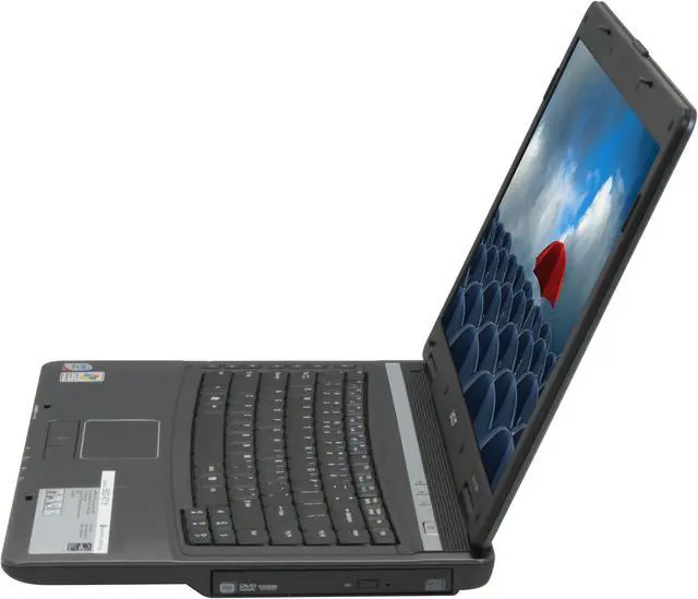 Alt view image 2 of 17 - Acer Laptop Extensa Intel Core 2 Duo T5750 3GB Memory 160GB HDD Intel GMA X3100 15.4" Windows XP Professional EX5620-6716