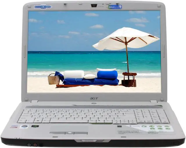Alt view image 8 of 16 - Acer Laptop Aspire Intel Core 2 Duo T5750 2GB Memory 250GB HDD NVIDIA GeForce 8400M GS 17.0" Windows Vista Home Premium AS7720-6536