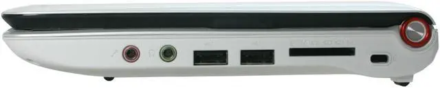 Alt view image 10 of 16 - Acer Aspire One AOA110-1295 Seashell White Intel Atom N270(1.60 GHz) 8.9" WSVGA 512MB Memory 8GB SSD Netbook